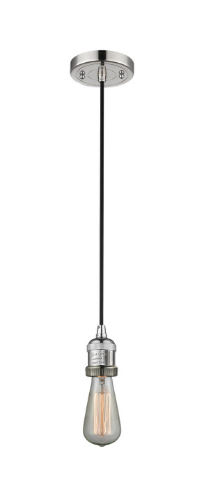 Mini Pendants Exposed Lamps by Innovations ( 405 | 201C-PN Franklin Restoration ) 