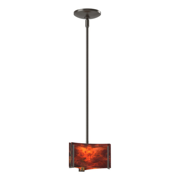 Mini Pendants Glass Down by Hubbardton Forge ( 39 | 188100-SKT-MULT-14-ZB0156 Exos Glass ) 