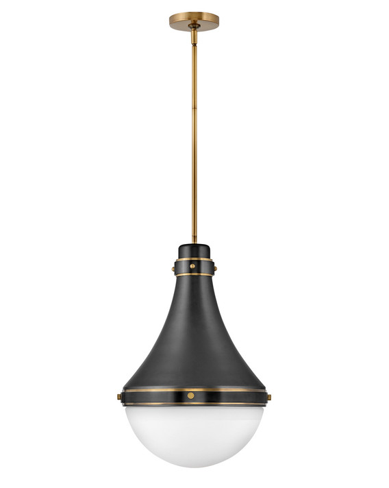 Pendants Metal Shade by Hinkley ( 13 | 39054BK Oliver ) 