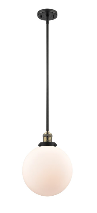 Mini Pendants Glass Down by Innovations ( 405 | 201S-BAB-G201-10-LED Franklin Restoration ) 