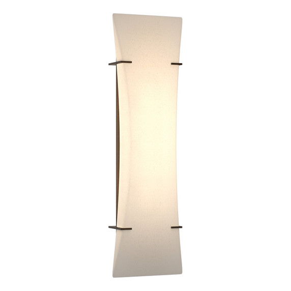 Sconces Single Glass by Hubbardton Forge ( 39 | 205950-LED-14-SH1977 Bento ) 
