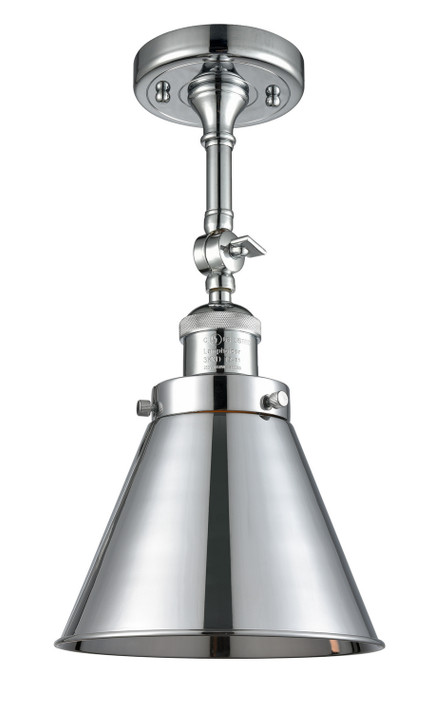 Semi-Flush Mts. Geometric/Linear by Innovations ( 405 | 201F-PC-M13-PC Franklin Restoration ) 