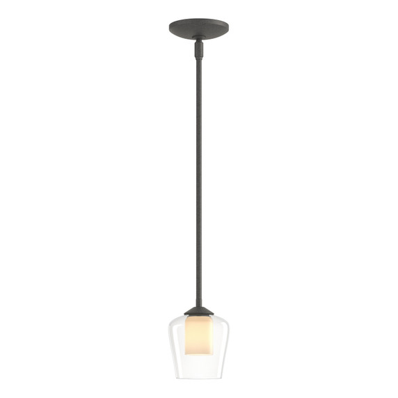 Mini Pendants Glass Down by Hubbardton Forge ( 39 | 188600-SKT-MULT-20-ZU0291 Simple Lines ) 