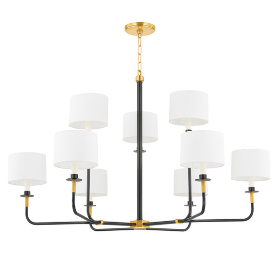 Large Chandeliers Candle by Hudson Valley ( 70 | 9148-AOB Paramus ) 