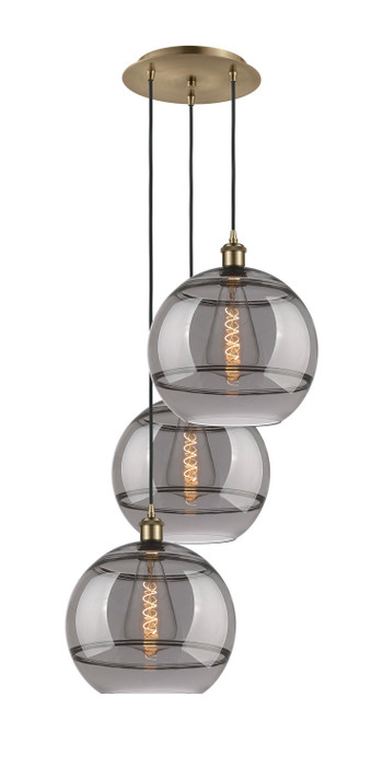 Pendants Multi-port/Cascade by Innovations ( 405 | 113B-3P-AB-G556-12SM Ballston ) 