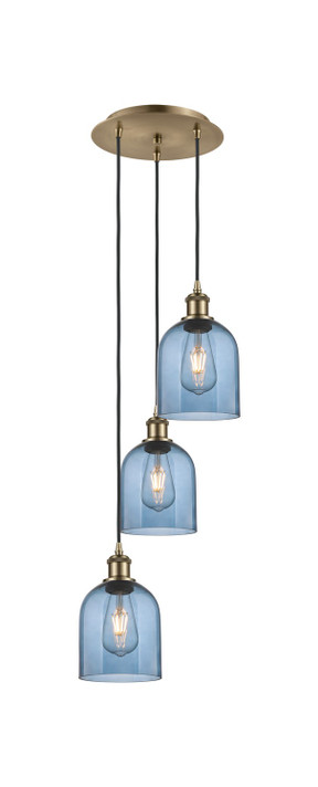Pendants Multi-port/Cascade by Innovations ( 405 | 113B-3P-AB-G558-6BL Ballston ) 