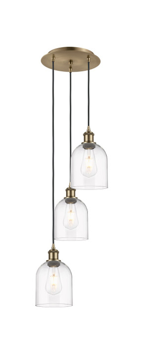 Pendants Multi-port/Cascade by Innovations ( 405 | 113B-3P-AB-G558-6CL Ballston ) 