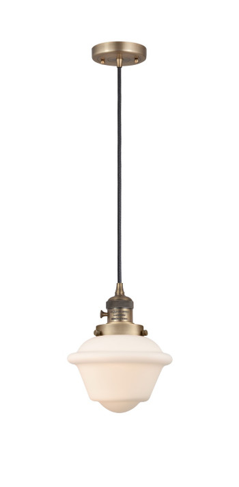 Mini Pendants Glass Down by Innovations ( 405 | 201CSW-BB-G531-LED Franklin Restoration ) 
