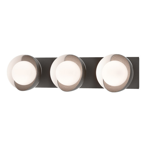 Bathroom Fixtures Three Lights by Hubbardton Forge ( 39 | 201378-SKT-14-02-GG0711 Brooklyn ) 