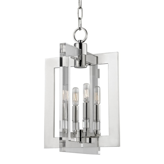 Mini Pendants Open Frame by Hudson Valley ( 70 | 9312-PN Wellington ) 