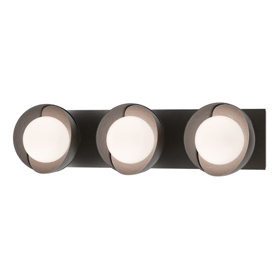Bathroom Fixtures Three Lights by Hubbardton Forge ( 39 | 201378-SKT-14-10-GG0711 Brooklyn ) 