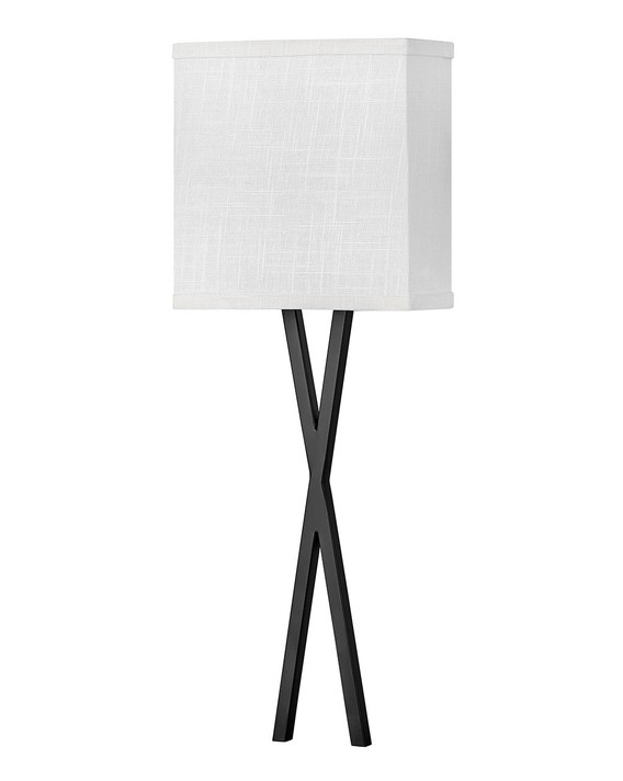 Sconces Drum Shade by Hinkley ( 13 | 41102BK Axis Off White ) 