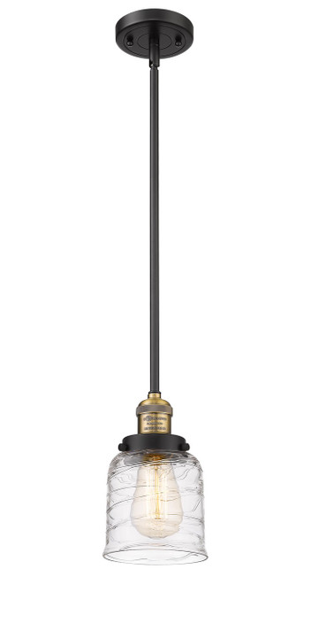 Mini Pendants Glass Down by Innovations ( 405 | 201S-BAB-G513-LED Franklin Restoration ) 