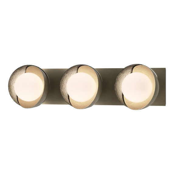 Bathroom Fixtures Three Lights by Hubbardton Forge ( 39 | 201378-SKT-84-85-GG0711 Brooklyn ) 