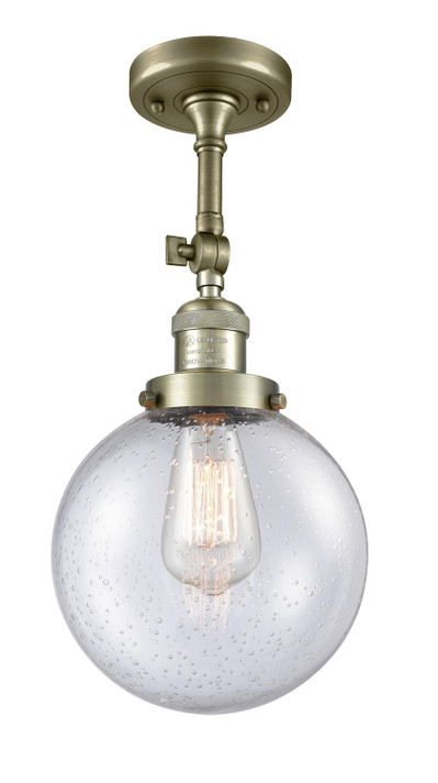 Semi-Flush Mts. Directional by Innovations ( 405 | 201F-AB-G204-8-LED Franklin Restoration ) 