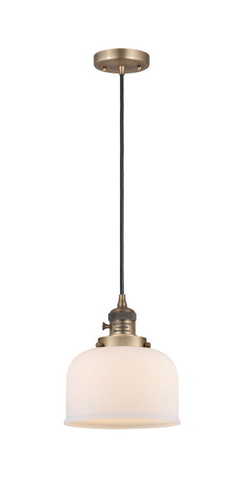 Mini Pendants Glass Down by Innovations ( 405 | 201CSW-BB-G71-LED Franklin Restoration ) 