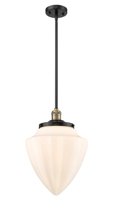 Mini Pendants Glass Down by Innovations ( 405 | 201S-BAB-G661-12-LED Franklin Restoration ) 