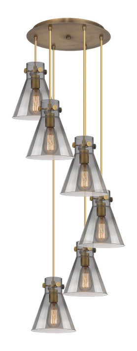 Pendants Multi-port/Cascade by Innovations ( 405 | 116-410-1PS-BB-G411-8SM Downtown Urban ) 