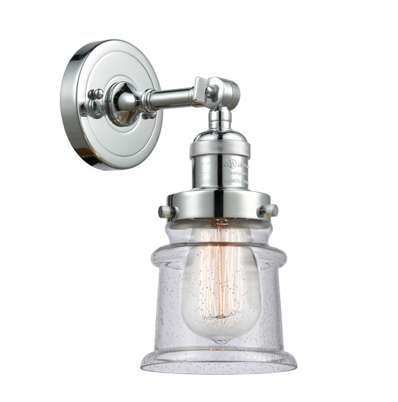 Sconces Single Glass by Innovations ( 405 | 203-PC-G184S Franklin Restoration ) 