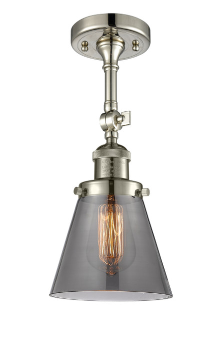 Semi-Flush Mts. Glass Down by Innovations ( 405 | 201F-PN-G63 Franklin Restoration ) 