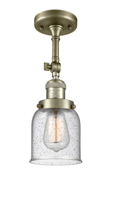 Semi-Flush Mts. Glass Down by Innovations ( 405 | 201F-AB-G54 Franklin Restoration ) 