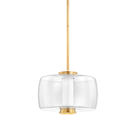 Mid. Chandeliers Glass Down by Hudson Valley ( 70 | 2815-AGB Beau ) 