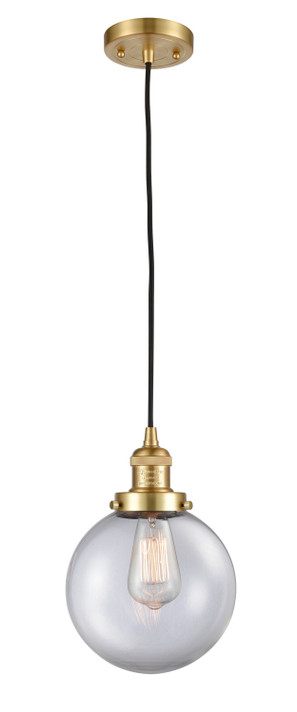 Mini Pendants Glass Down by Innovations ( 405 | 201C-SG-G202-8 Franklin Restoration ) 