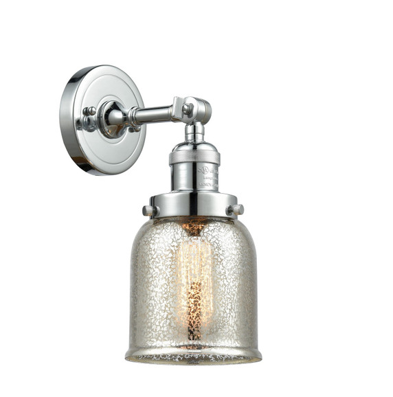 Sconces Single Glass by Innovations ( 405 | 203-PC-G58-LED Franklin Restoration ) 