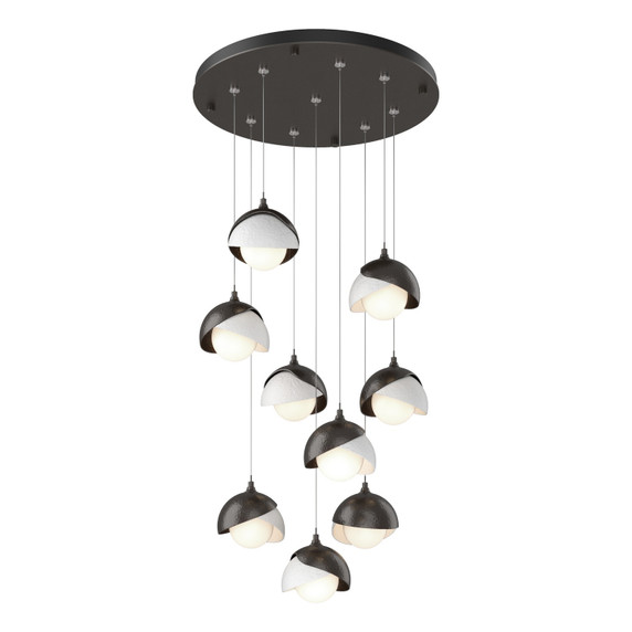 Pendants Multi-port/Cascade by Hubbardton Forge ( 39 | 131105-SKT-STND-14-02-GG0711 Brooklyn ) 
