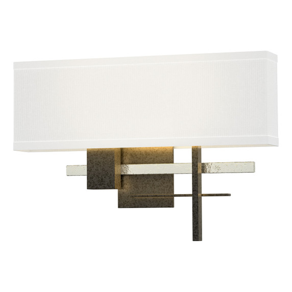 Sconces Drum Shade by Hubbardton Forge ( 39 | 206350-SKT-20-85-SF1606 Cosmo ) 