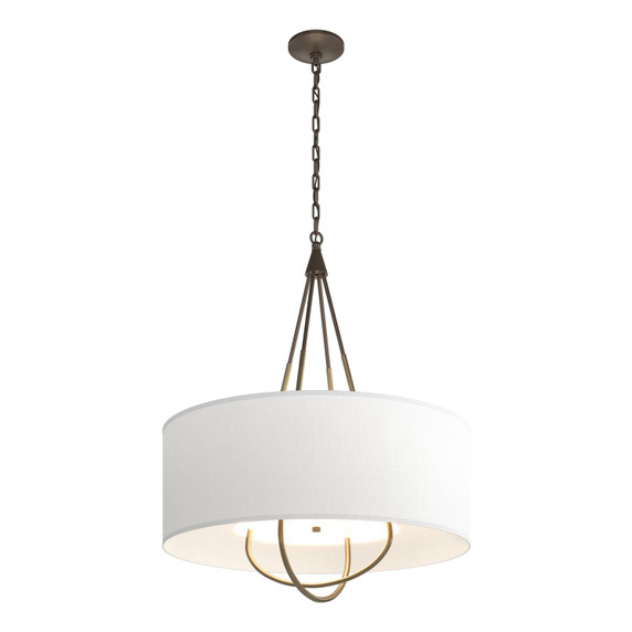 Pendants Drum Shade by Hubbardton Forge ( 39 | 104230-SKT-05-84-SF2811 Loop ) 