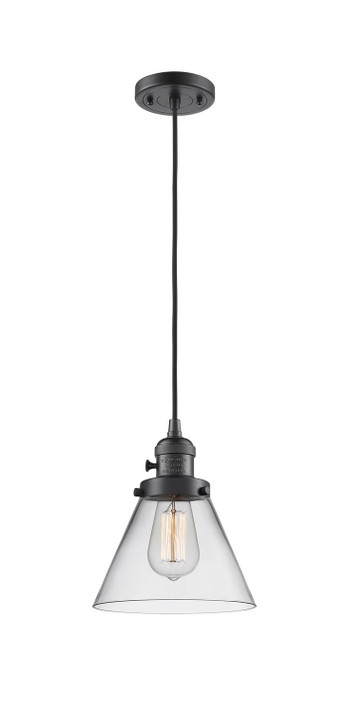 Mini Pendants Glass Down by Innovations ( 405 | 201CSW-OB-G42-LED Franklin Restoration ) 