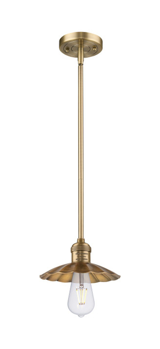 Mini Pendants Exposed Lamps by Innovations ( 405 | 201S-BB-M17-BB Franklin Restoration ) 