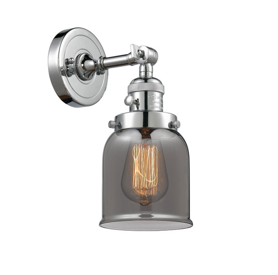 Sconces Single Glass by Innovations ( 405 | 203SW-PC-G53 Franklin Restoration ) 