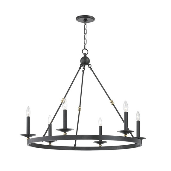 Mid. Chandeliers Candle by Hudson Valley ( 70 | 3206-AOB Allendale ) 