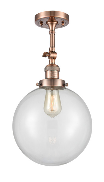 Semi-Flush Mts. Directional by Innovations ( 405 | 201F-AC-G202-10-LED Franklin Restoration ) 