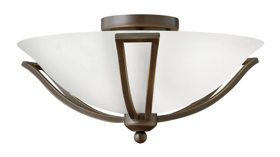Semi-Flush Mts. Bowl Style by Hinkley ( 13 | 4660OB-OPAL Bolla ) 
