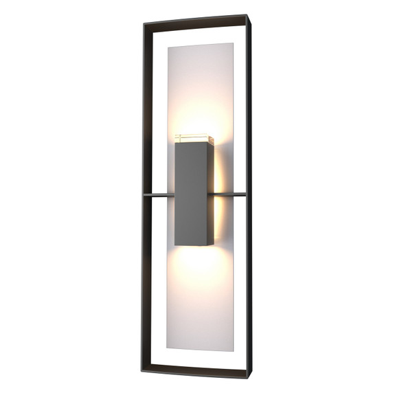 Exterior Sconces by Hubbardton Forge ( 39 | 302607-SKT-80-78-ZM0546 Shadow Box ) 