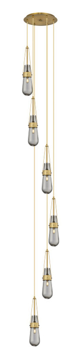 Pendants Multi-port/Cascade by Innovations ( 405 | 116-452-1P-BB-G452-4SM Downtown Urban ) 