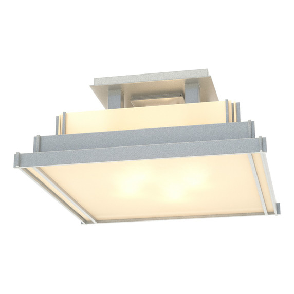 Semi-Flush Mts. Glass Down by Hubbardton Forge ( 39 | 123705-SKT-82-BB0416 Steppe ) 