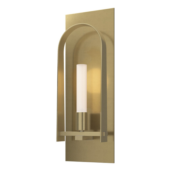 Sconces Single Glass by Hubbardton Forge ( 39 | 201070-SKT-86-86-FD0462 Triomphe ) 