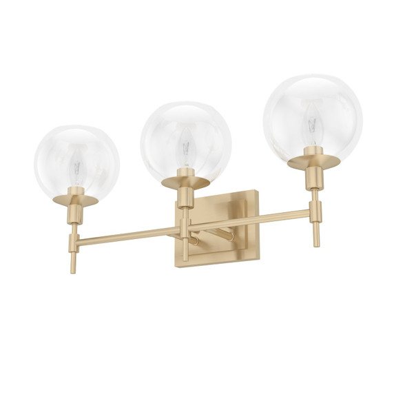 Bathroom Fixtures Three Lights by Hunter ( 47 | 19763 Xidane ) 