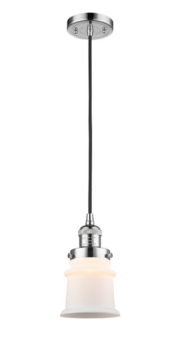 Mini Pendants Glass Down by Innovations ( 405 | 201S-BK-G184S-LED Franklin Restoration ) 