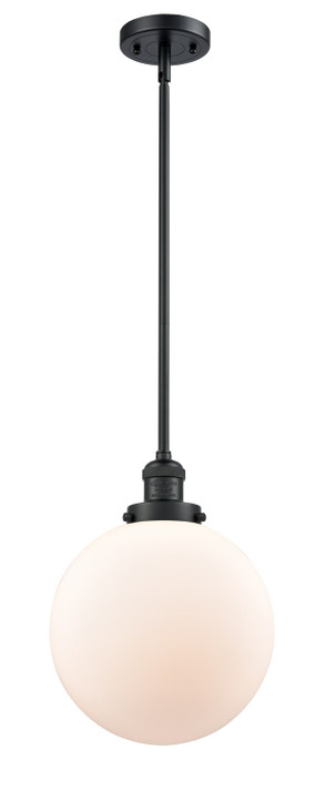 Pendants Sphere by Innovations ( 405 | 201S-BK-G201-10-LED Franklin Restoration ) 