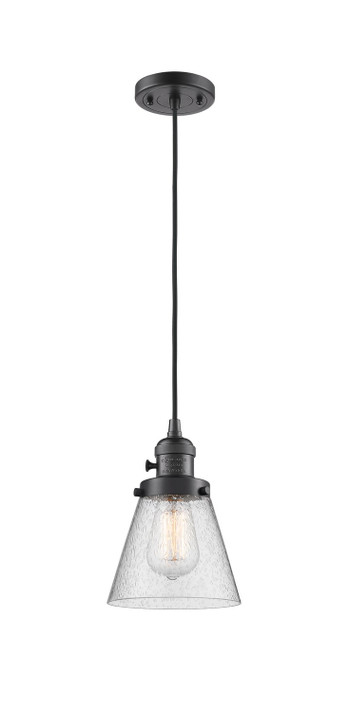 Mini Pendants Glass Down by Innovations ( 405 | 201CSW-OB-G64-LED Franklin Restoration ) 