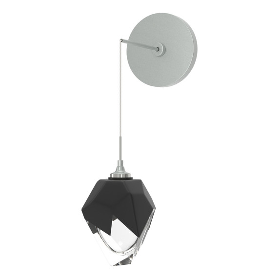 Sconces Single Glass by Hubbardton Forge ( 39 | 201397-SKT-82-BP0754 Chrysalis ) 