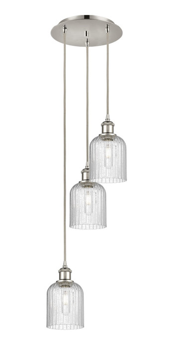 Mini Pendants 3 Light Cluster by Innovations ( 405 | 113B-3P-PN-G559-5SDY Ballston ) 