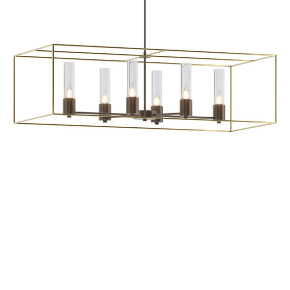 Linear/Island Open Frame by Hubbardton Forge ( 39 | 138940-SKT-MULT-05-86-II0392 Portico ) 