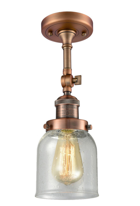 Semi-Flush Mts. Glass Down by Innovations ( 405 | 201F-AC-G54 Franklin Restoration ) 
