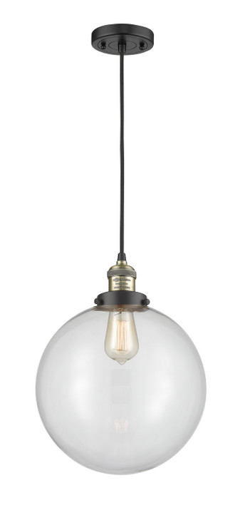 Pendants Sphere by Innovations ( 405 | 201C-BAB-G202-12 Franklin Restoration ) 